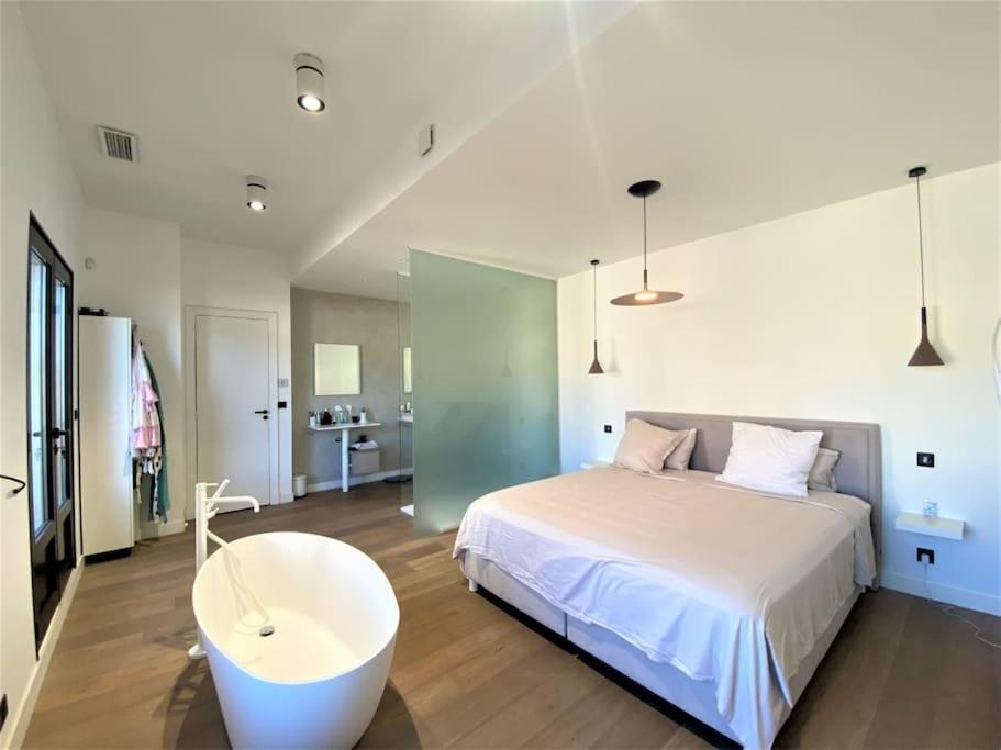 Villa Marine - 10 Pers - Centre Cassis - Piscine Exterior foto